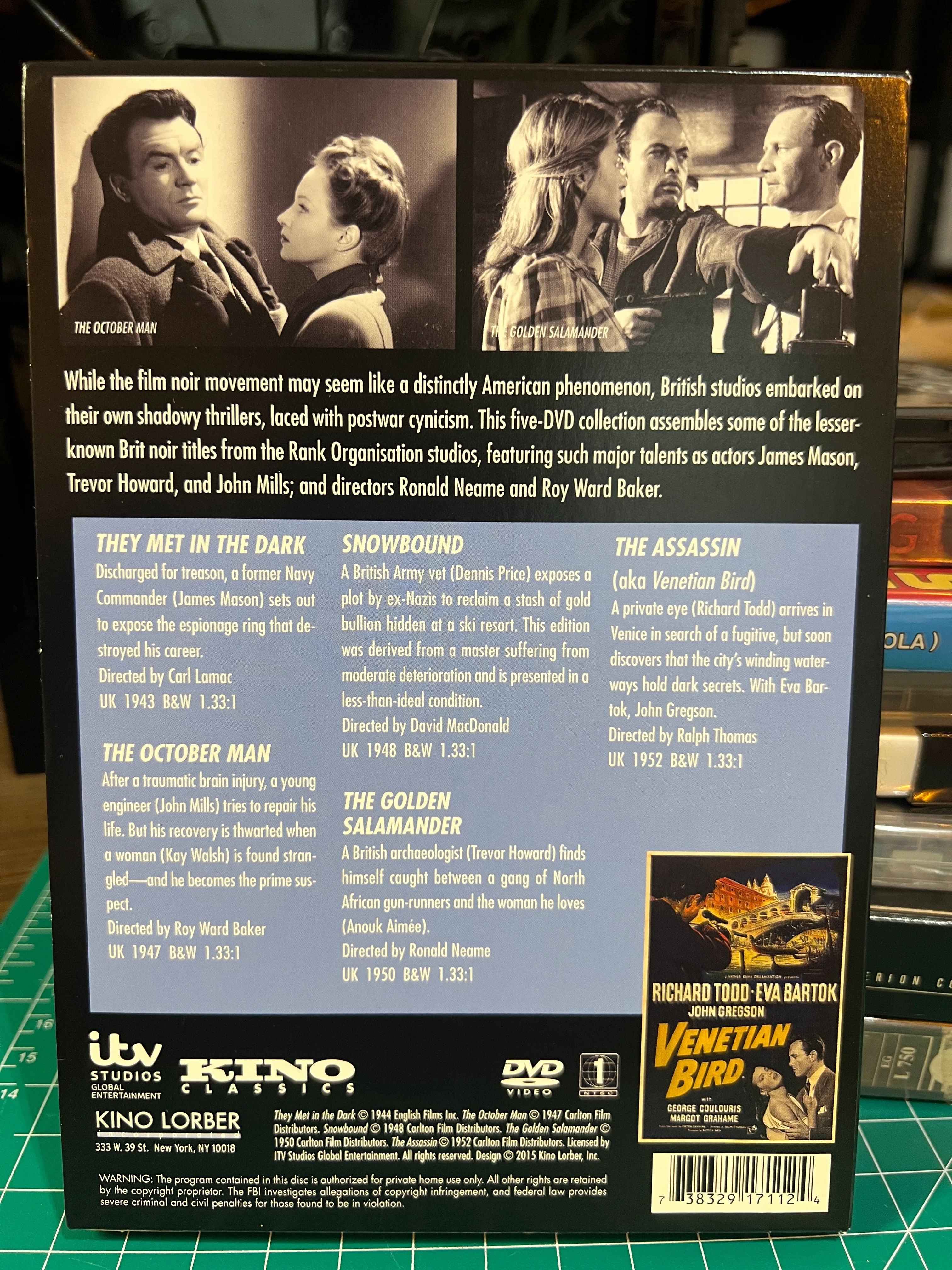 British Noir : DVD Kino Classics Collection (Used) - Image 2