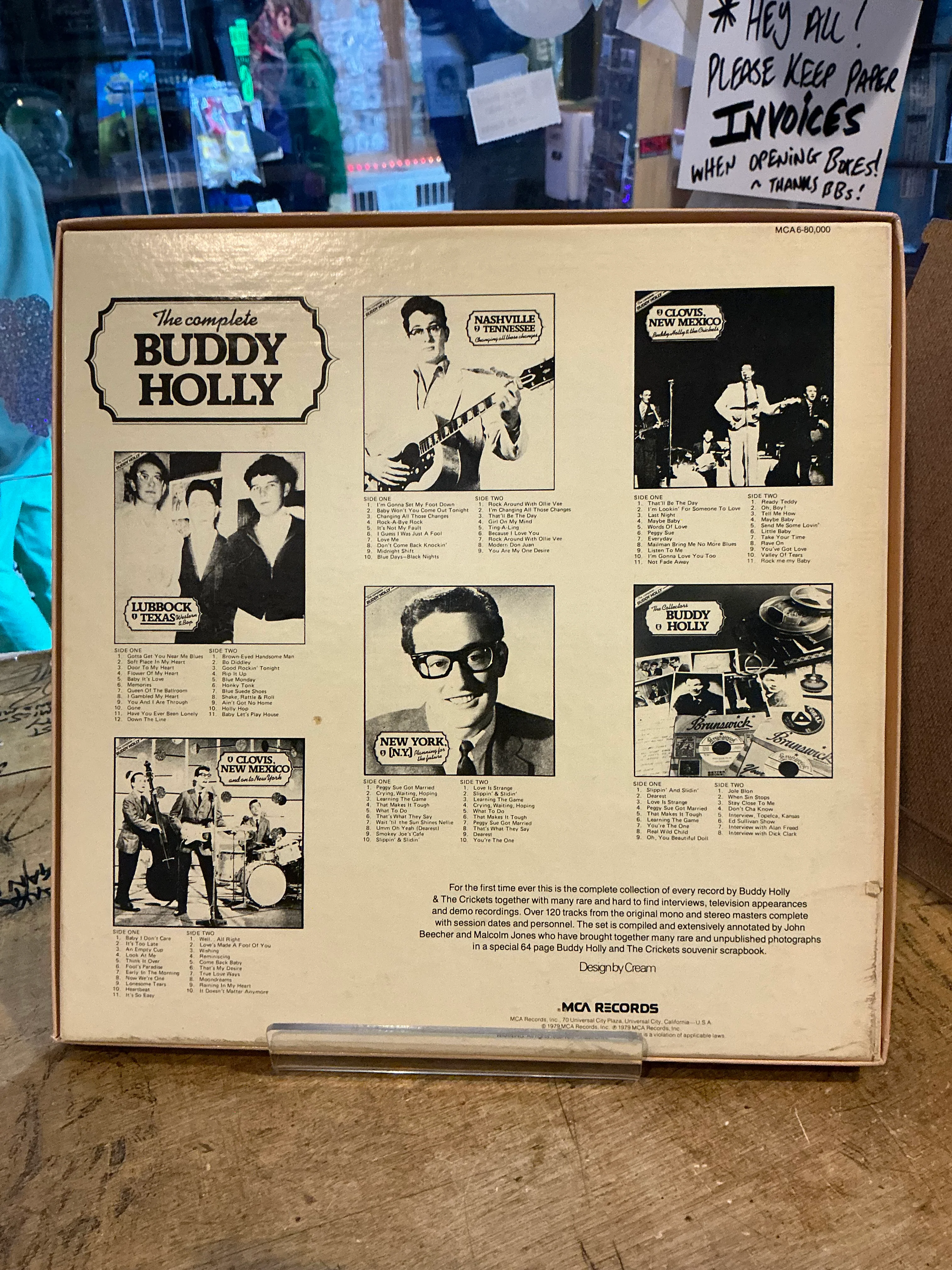 Buddy Holly : 6 Record Set Complete Buddy Holly Set EX-/NM - Image 5
