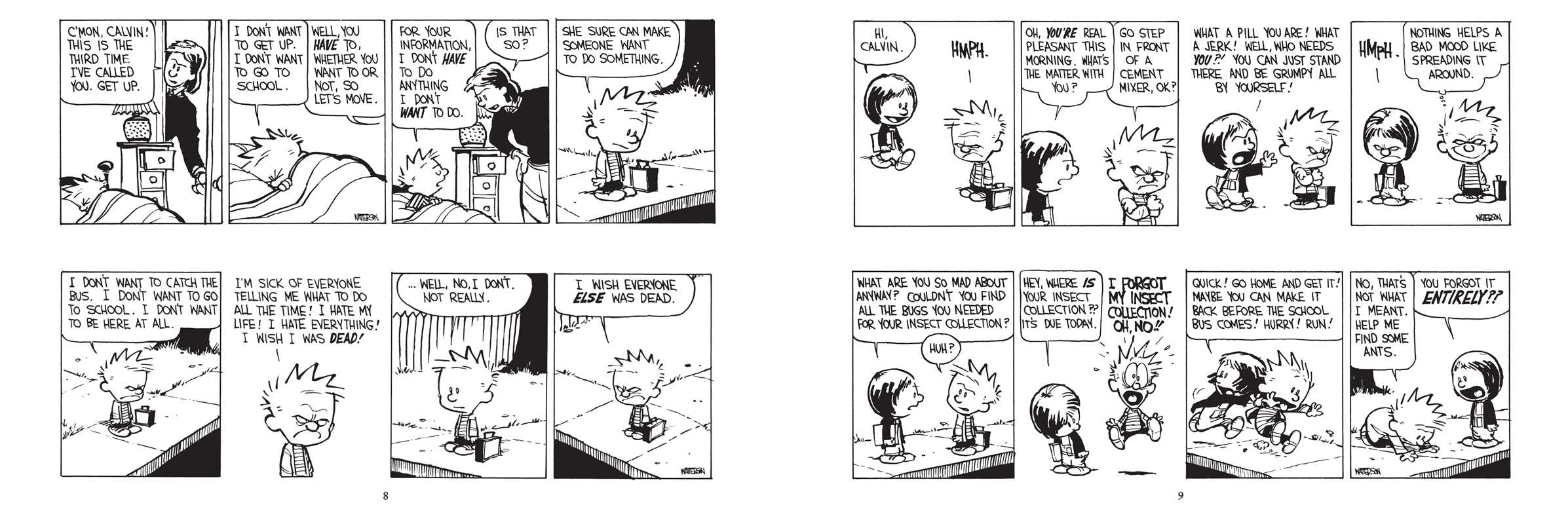 Calvin and Hobbes Portable Compendium Set 3 by Bill Watterson - Image 7