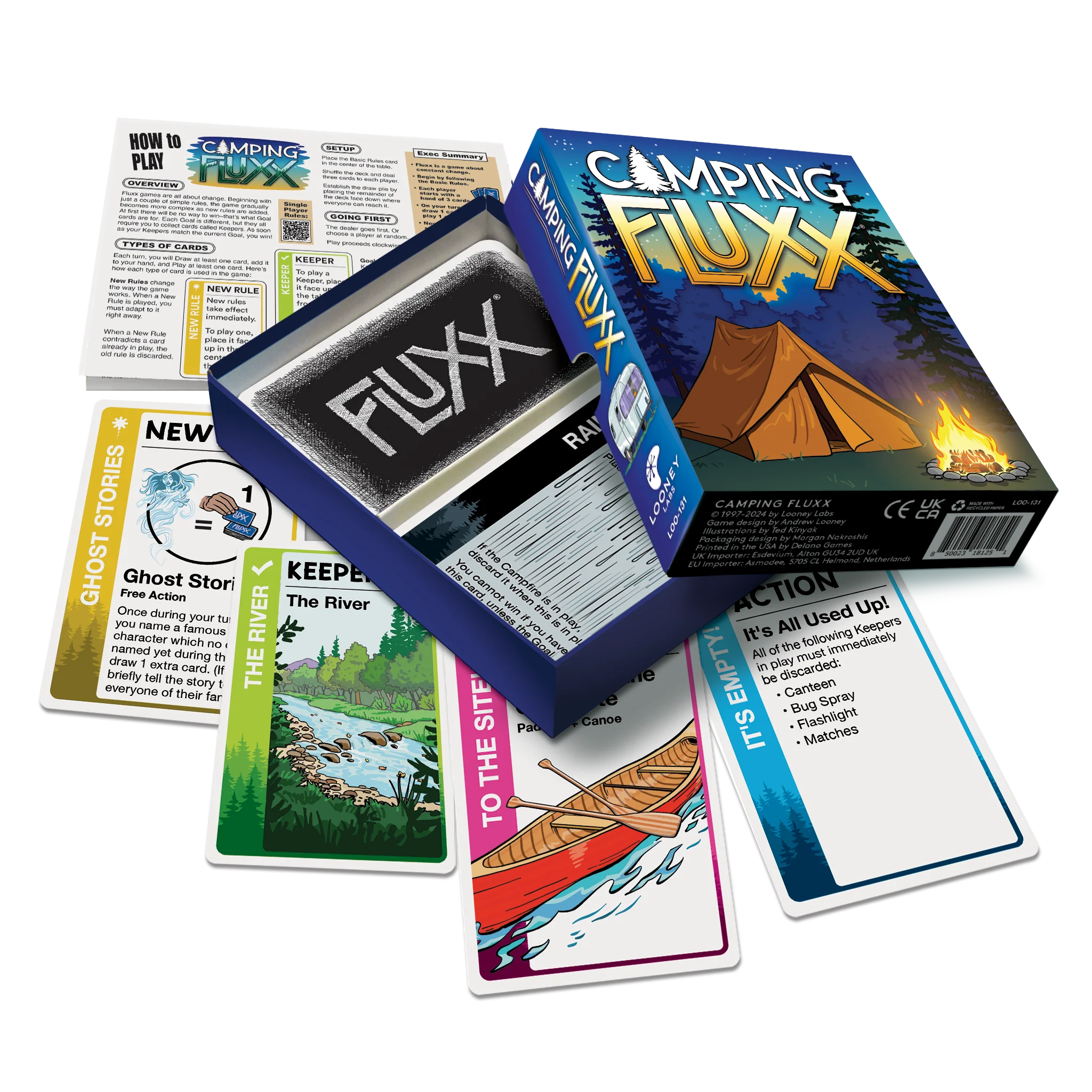 Camping Fluxx Card Game - Image 2