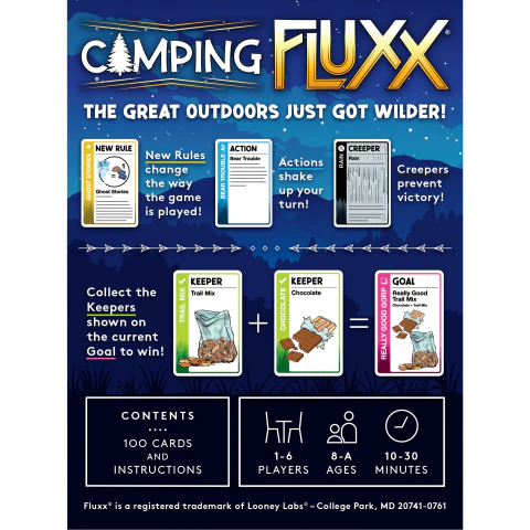 Camping Fluxx Card Game - Image 3