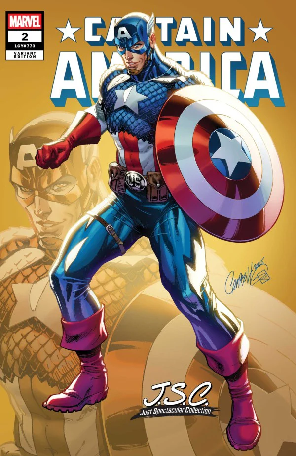 CAPTAIN AMERICA #2 (2025) J. SCOTT CAMPBELL JUST SPECTACULAR COLLECTION VARIANT