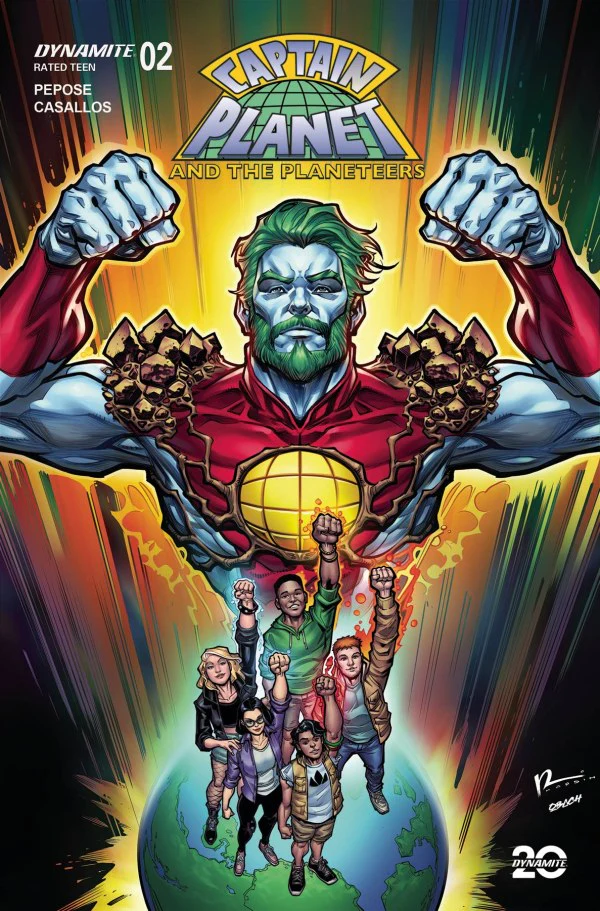 CAPTAIN PLANET #2 CVR A CHAD HARDIN