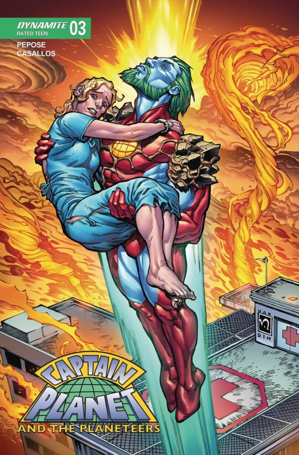 CAPTAIN PLANET #3 CVR A CHAD HARDIN