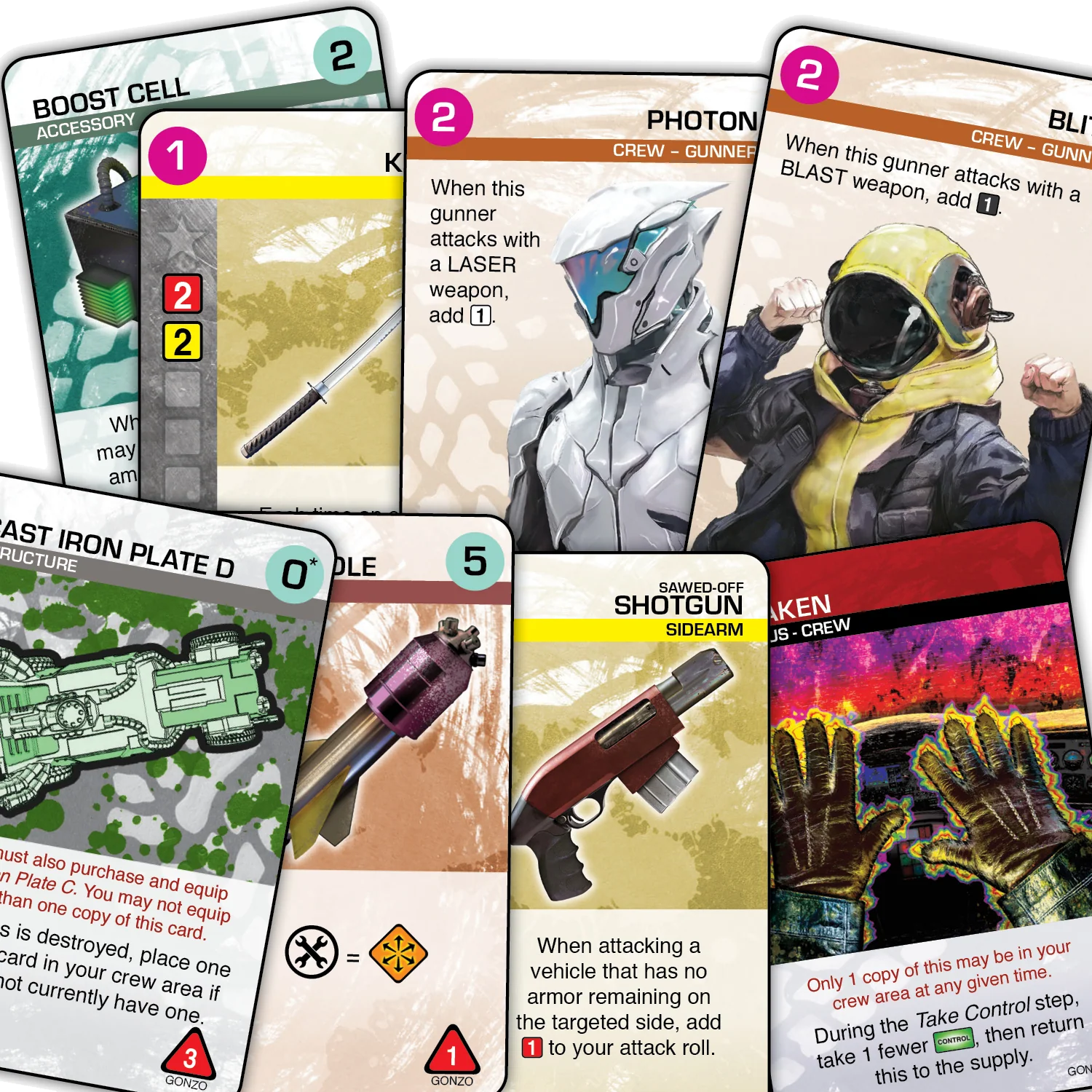 Car Wars Gonzo Gear (Board Game) - Image 2