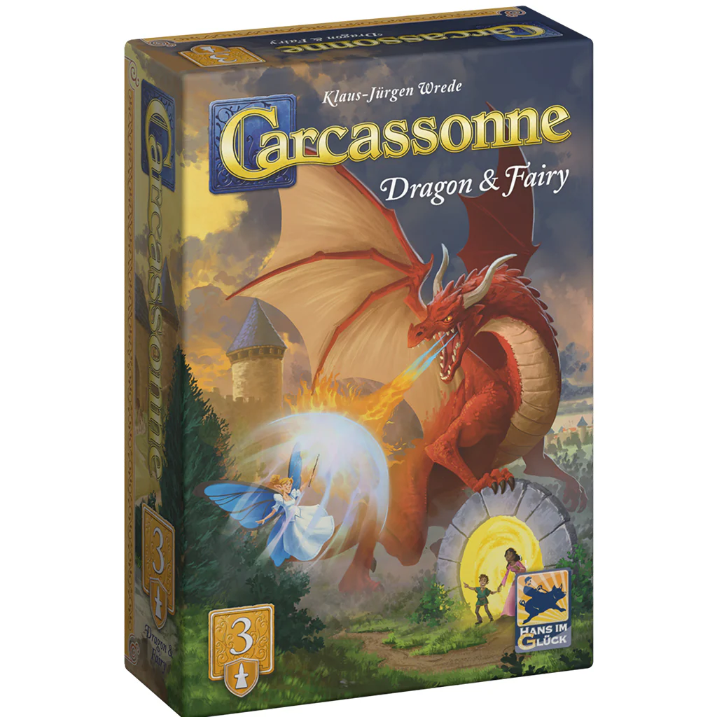 Carcassonne Expansion #3 (V3.1) : Dragon & Fairy (English) - Image 2