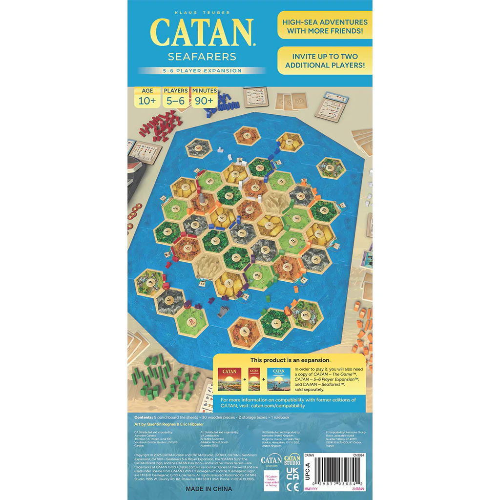 CATAN – Seafarers 5-6 Player Expansion - Image 2