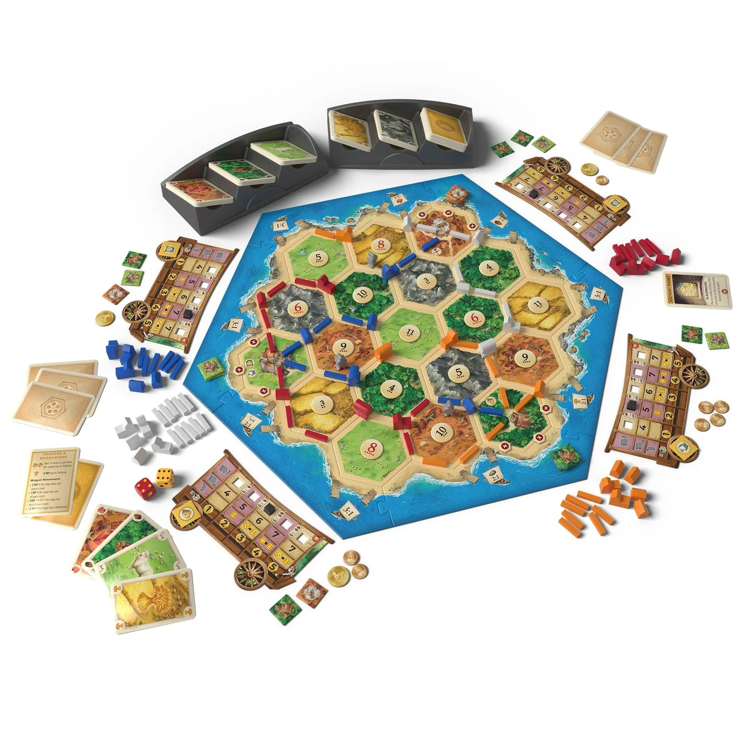 CATAN® – Traders & Barbarians Expansion Board Game - Image 2