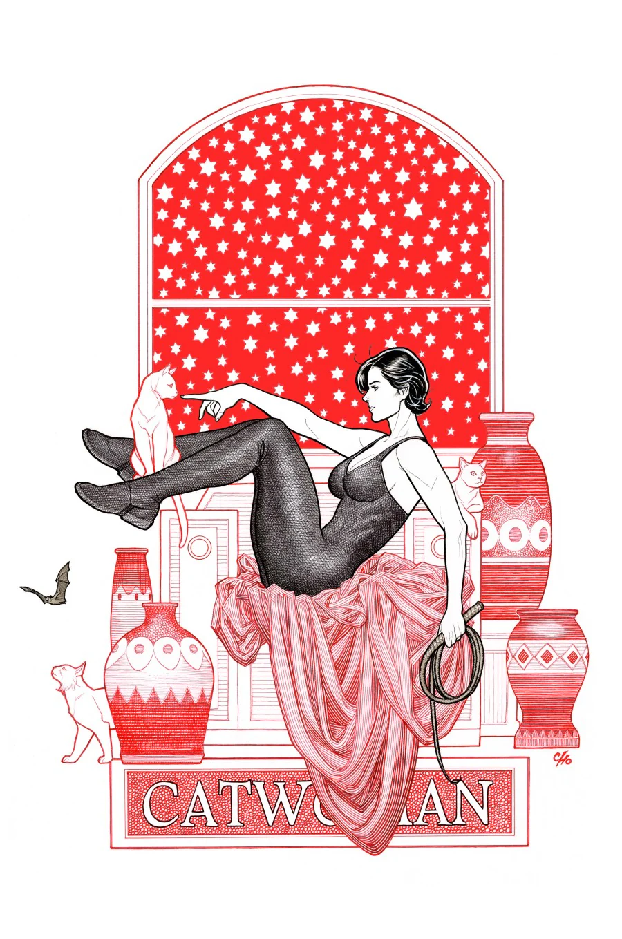 CATWOMAN #82 (2025) CVR B FRANK CHO CARD STOCK VAR