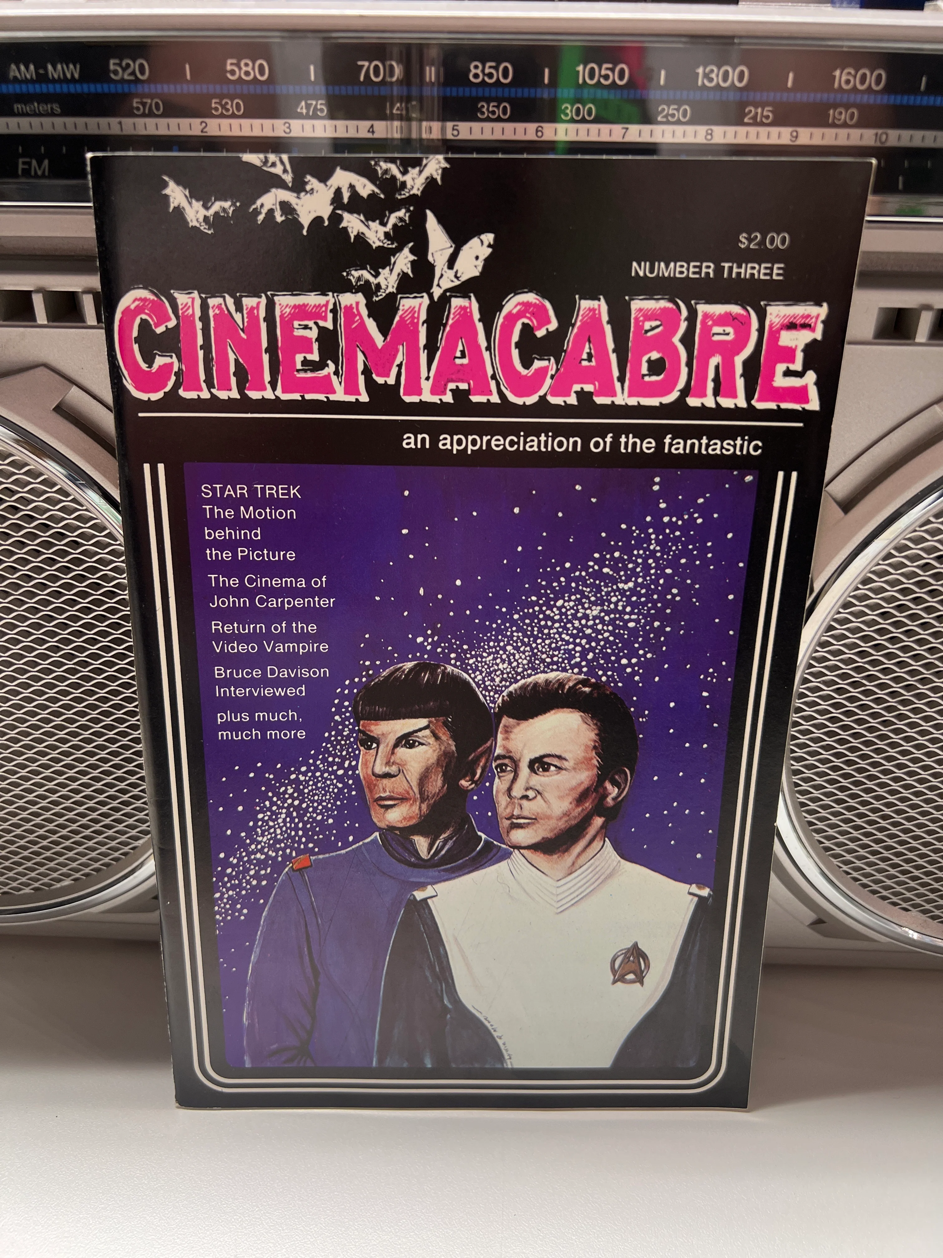 Cinemacabre #3 1978 Digest Size Fanzine