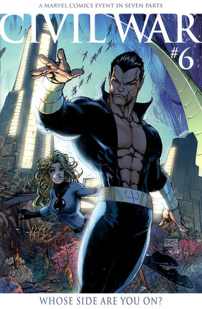CIVIL WAR #6 FACSIMILE EDITION MICHAEL TURNER ***FOIL VARIANT