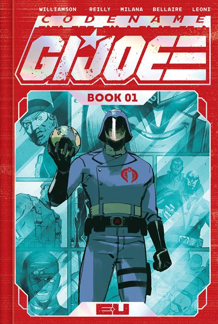 CODENAME GI JOE DLX EDITION BOOK 01 HC (DIRECT MARKET EXCLUSIVE ANDREA MILANA & ANNALISA LEONI SPOT ***FOIL CVR)