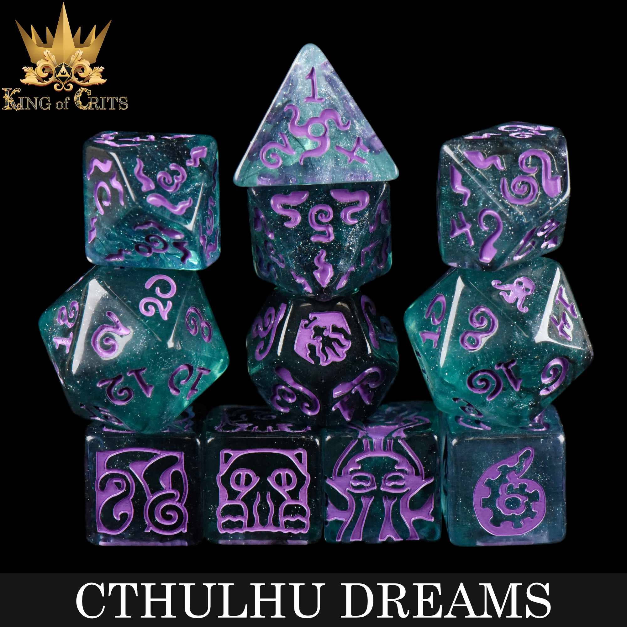 Cthulhu Dreams - 11 Dice Set - Image 2