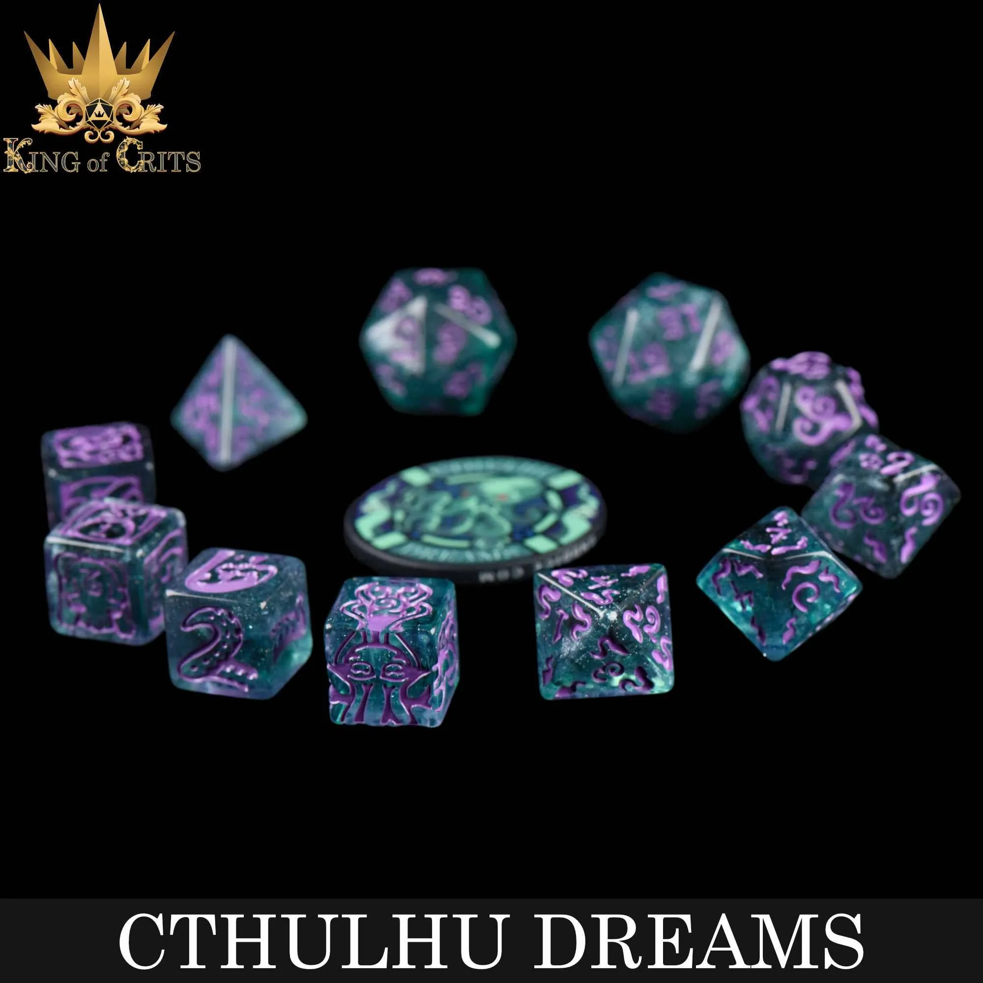 Cthulhu Dreams - 11 Dice Set - Image 3