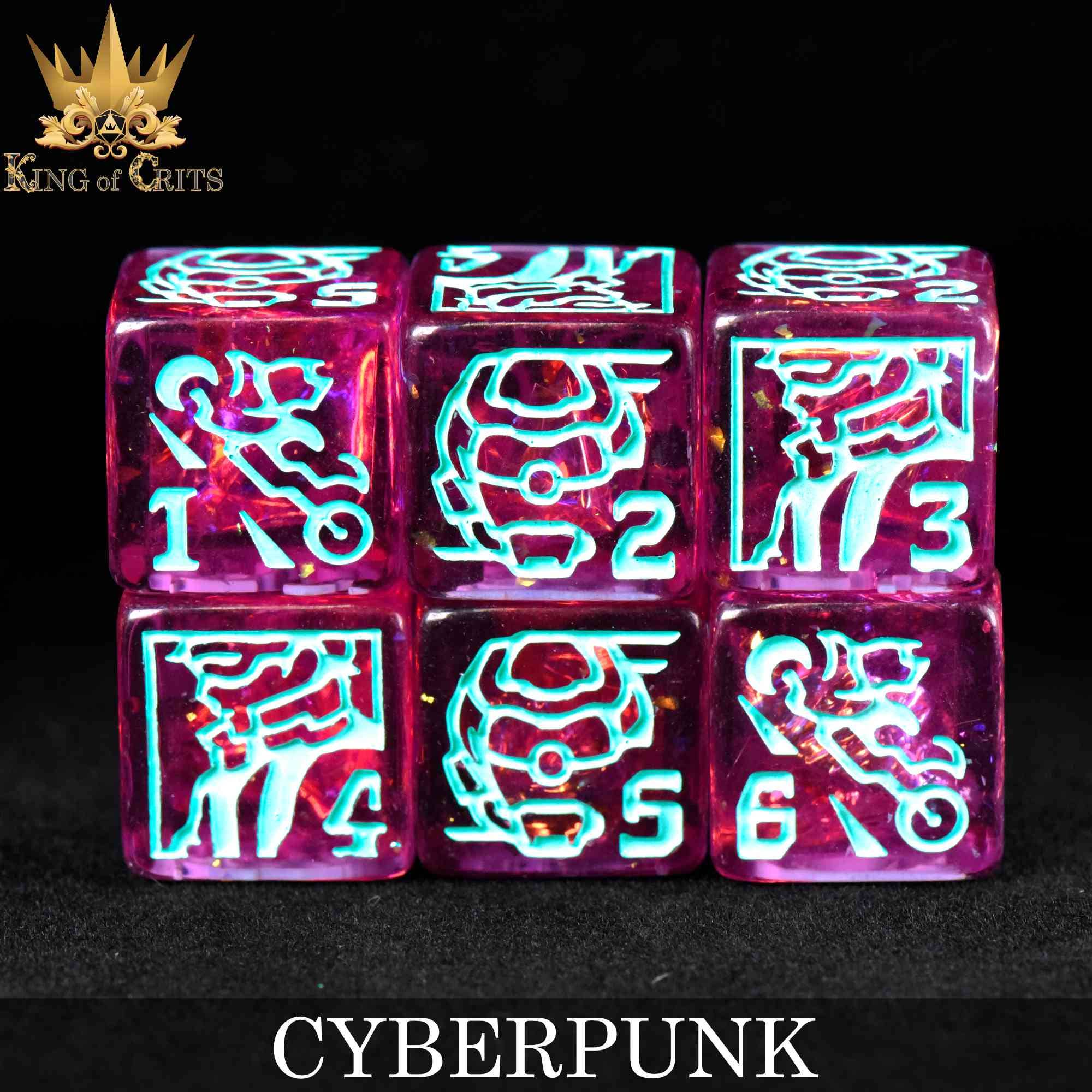 Cyberpunk - 11 Dice Set - Image 8