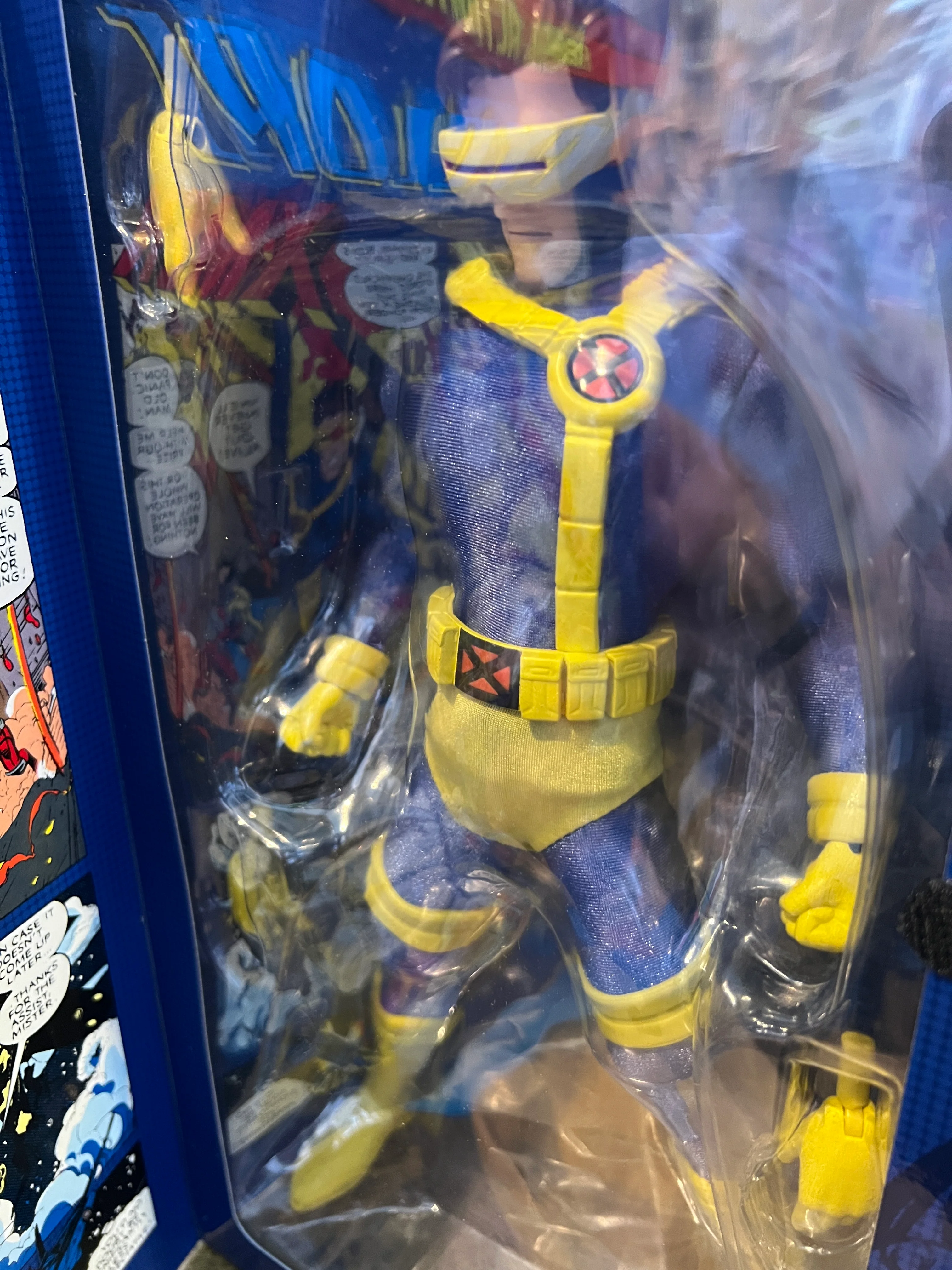 Cyclops X-Men  : Medicom RAH Real Action Heroes MISB (dented box) - Image 3