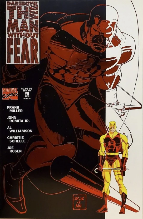 Daredevil: The Man Without Fear #5 (1993 Frank Miller Mini-Series)