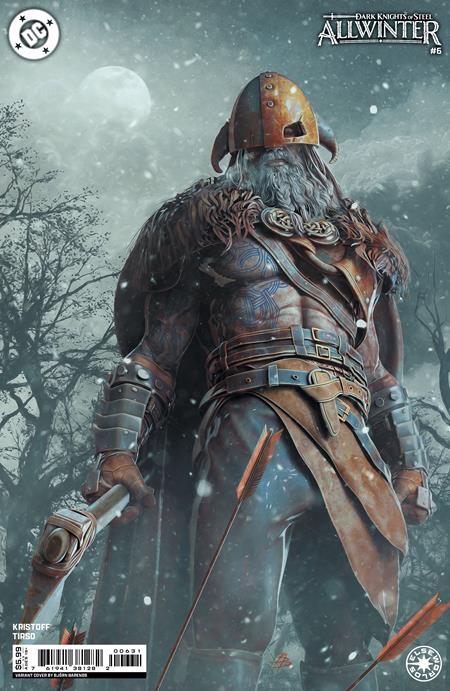 DARK KNIGHTS OF STEEL: ALLWINTER #6 (OF 6) CVR B BJORN BARENDS CARD STOCK VAR