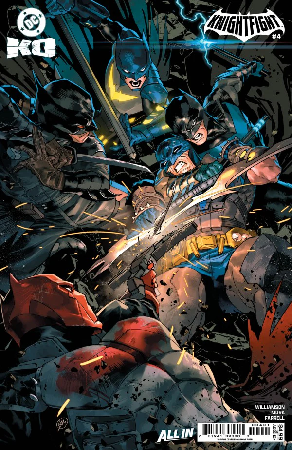 DC K.O. KNIGHTFIGHT #4 (OF 4) CVR C YASMINE PUTRI CARD STOCK VAR
