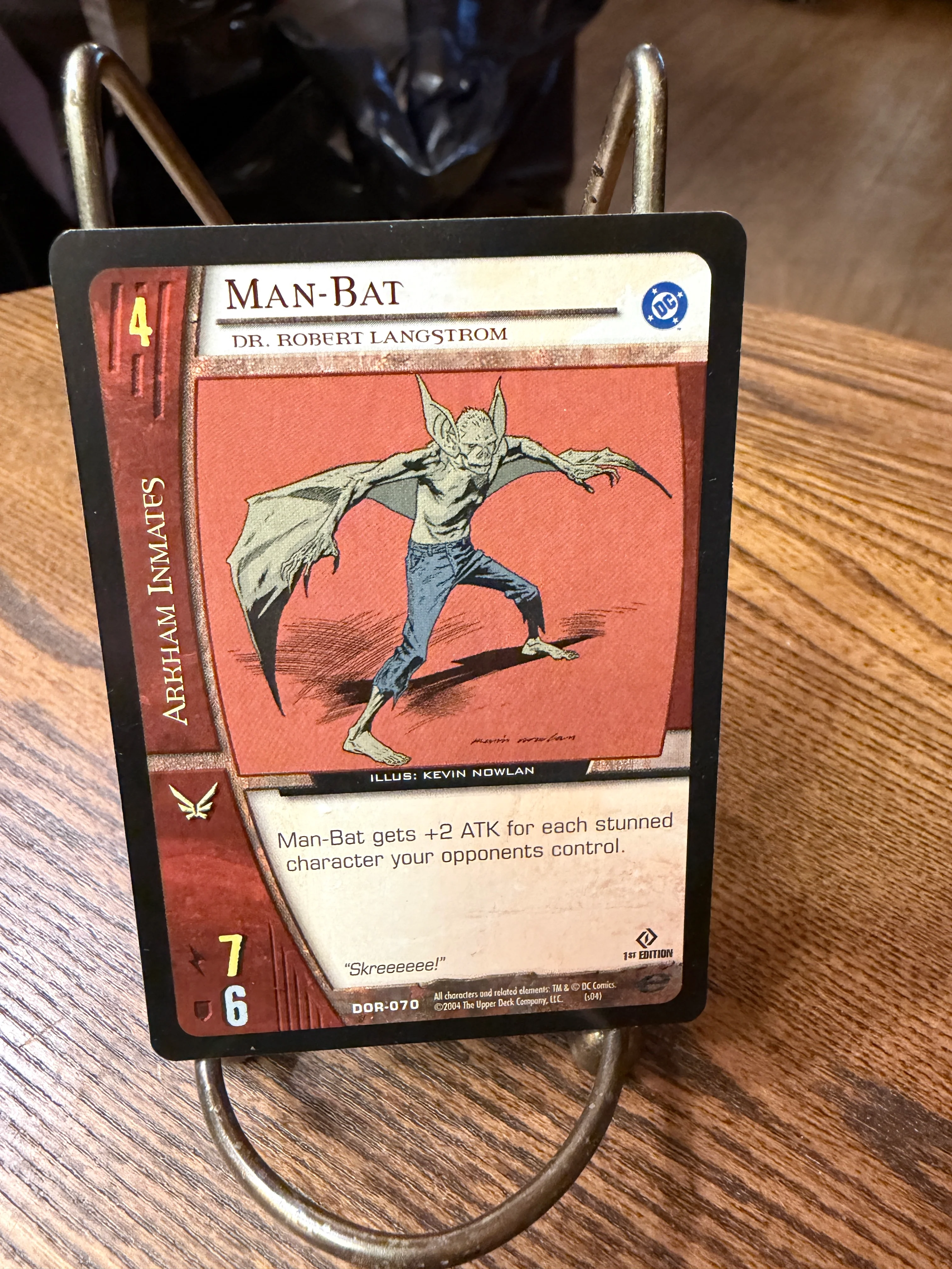 DC Versus System Card Building Game -  Man Bat