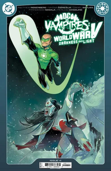 DC VS VAMPIRES: WORLD WAR V - DARKNESS AND LIGHT #1 (ONE SHOT) CVR A OTTO SCHMIDT