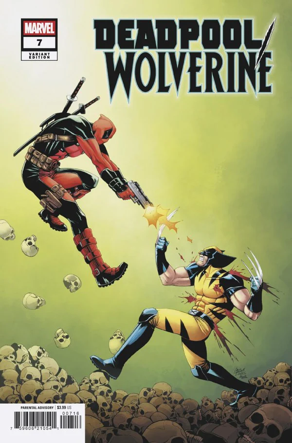 DEADPOOL/WOLVERINE #7 CORIN HOWELL INC 1:25 VARIANT