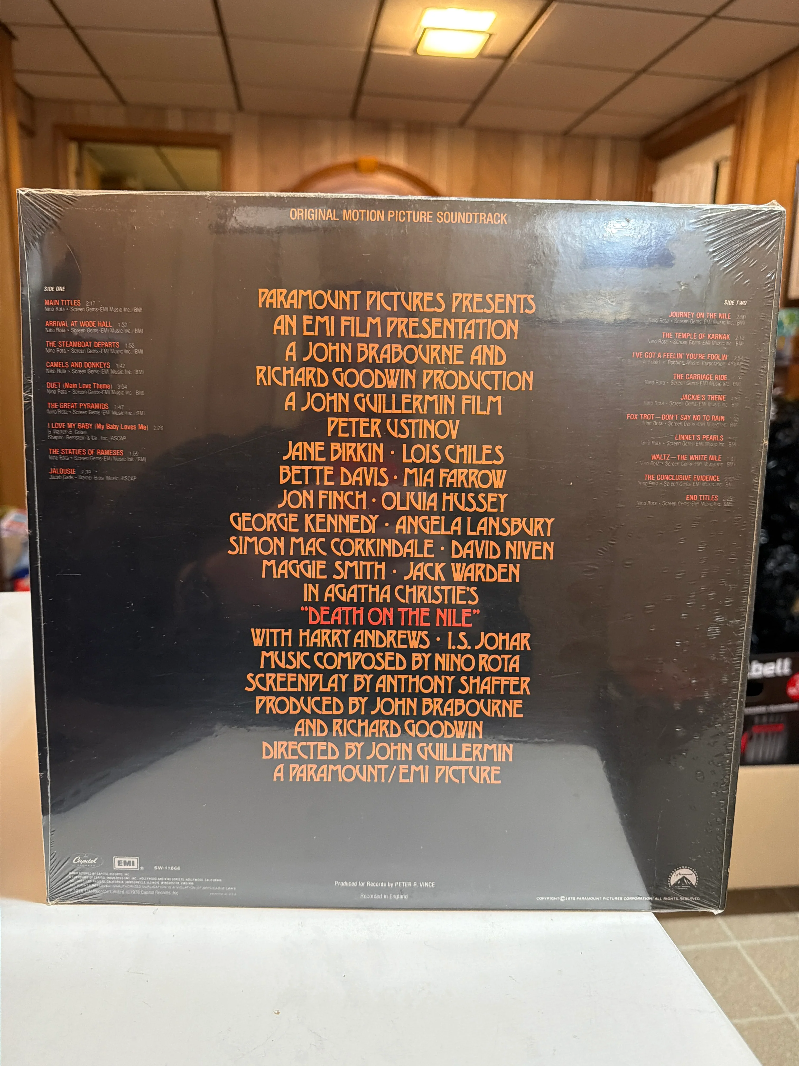 Death on the Nile Original Soundtrack OST Mint / Sealed - Image 2