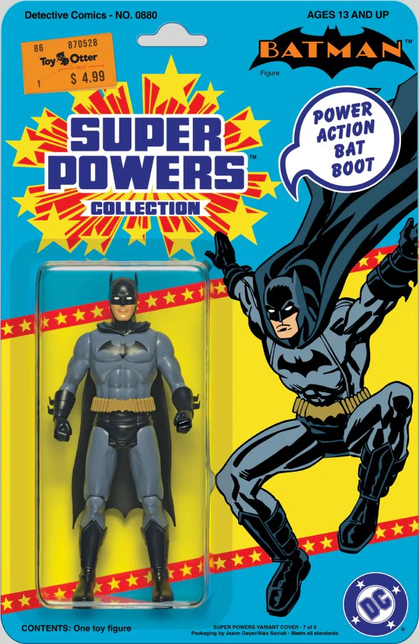 DETECTIVE COMICS #880 FACSIMILE EDITION CVR B JASON GEYER & ALEX SAVIUK SUPER POWERS CARD STOCK VAR