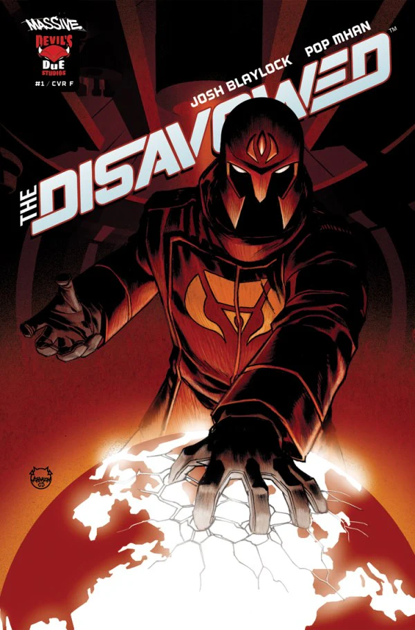 DISAVOWED #1 (OF 5) CVR F INC 1:10 DAVE JOHNSON VAR (MR)