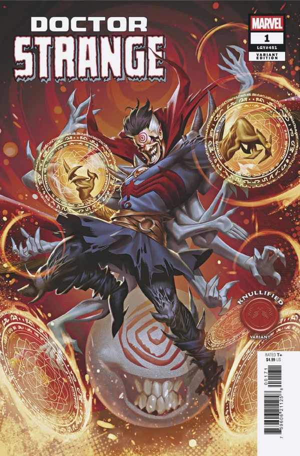 DOCTOR STRANGE #1 (2025) MATEUS MANHANINI KNULLIFIED VARIANT