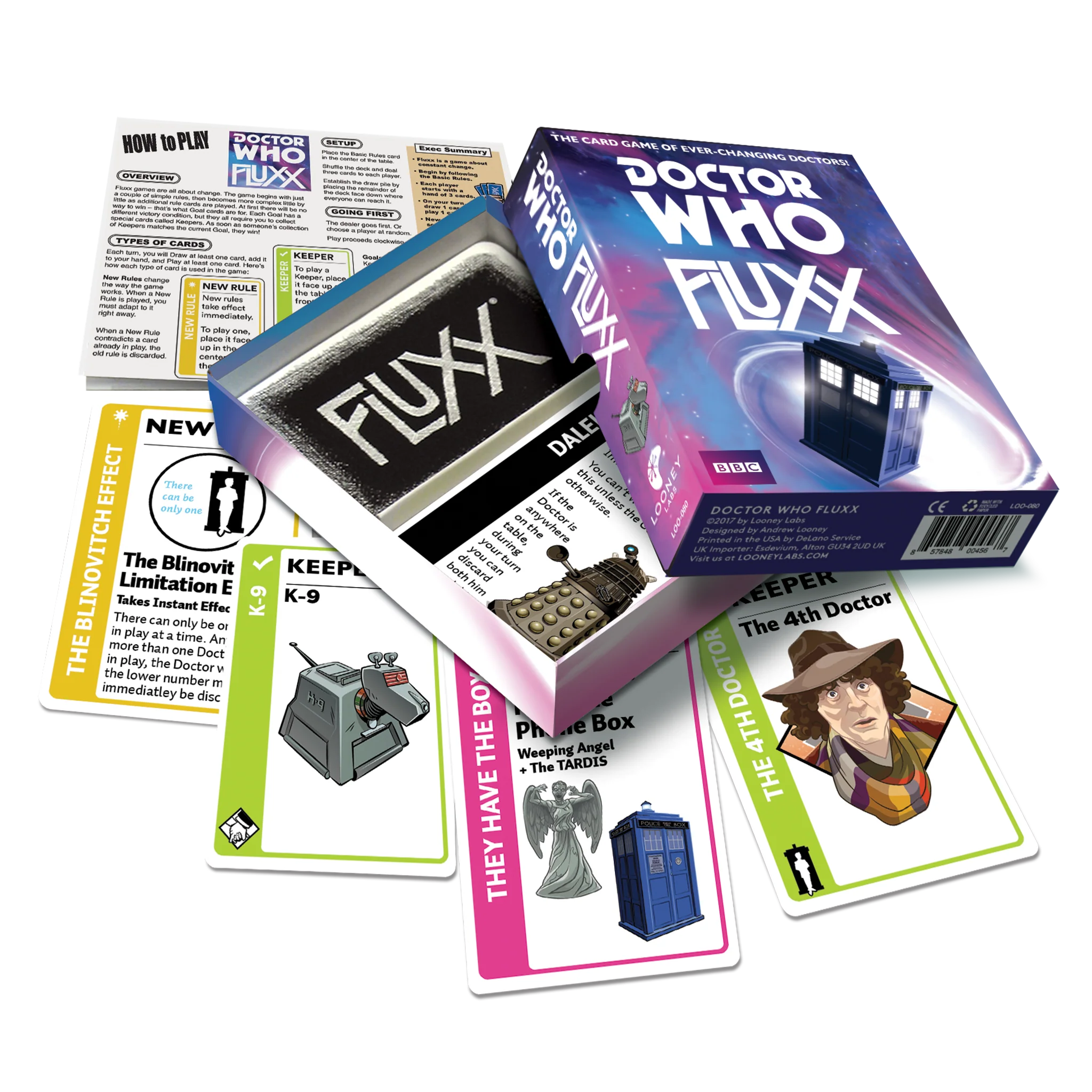 Doctor Who Fluxx Card Game - Image 2