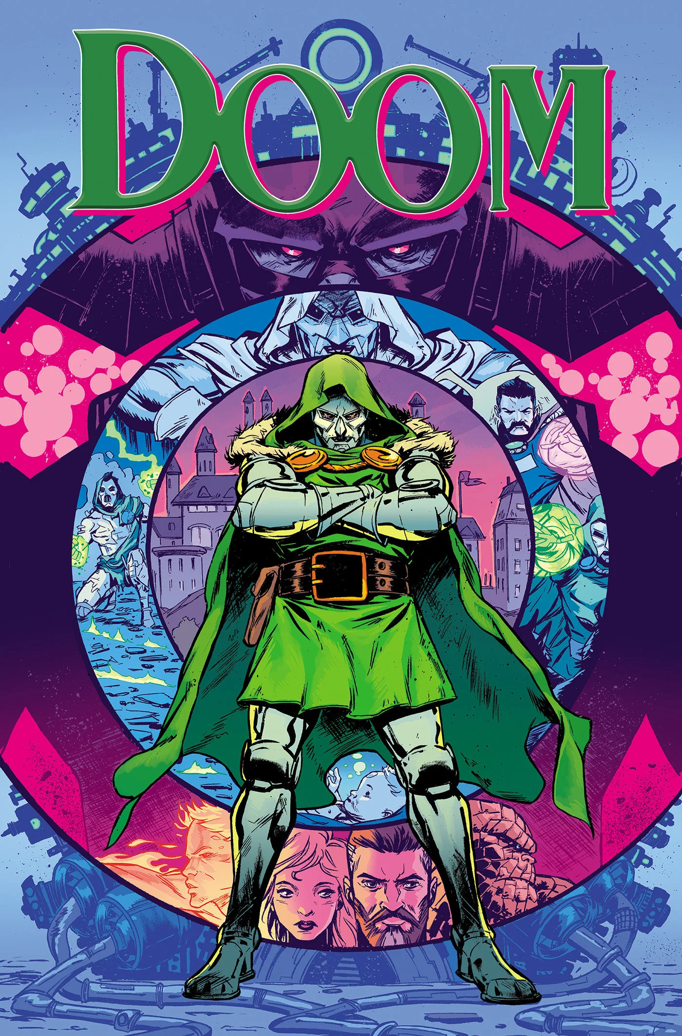 Poster: Doom #1 By Sanford Green 24"x36" (Rolled)