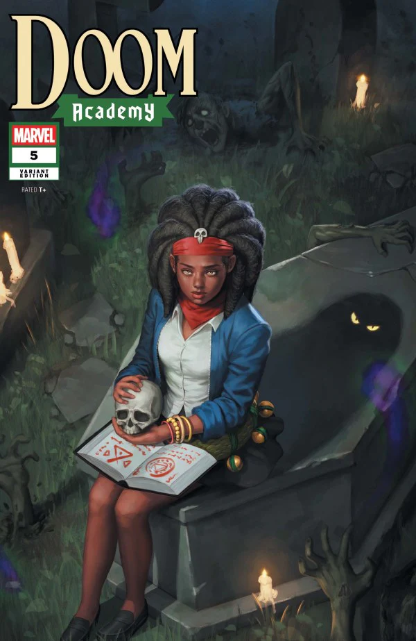 DOOM ACADEMY #5 WOO-CHUL LEE ZOEY LAVEAU VARIANT [DOOM]