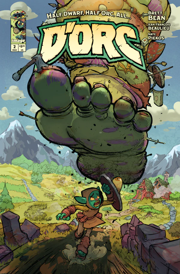 D'Orc #2 Cover B Riley Rossmo Variant