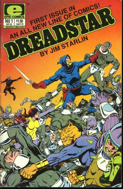 Dreadstar #1 (1982 Marvel / Epic Series)