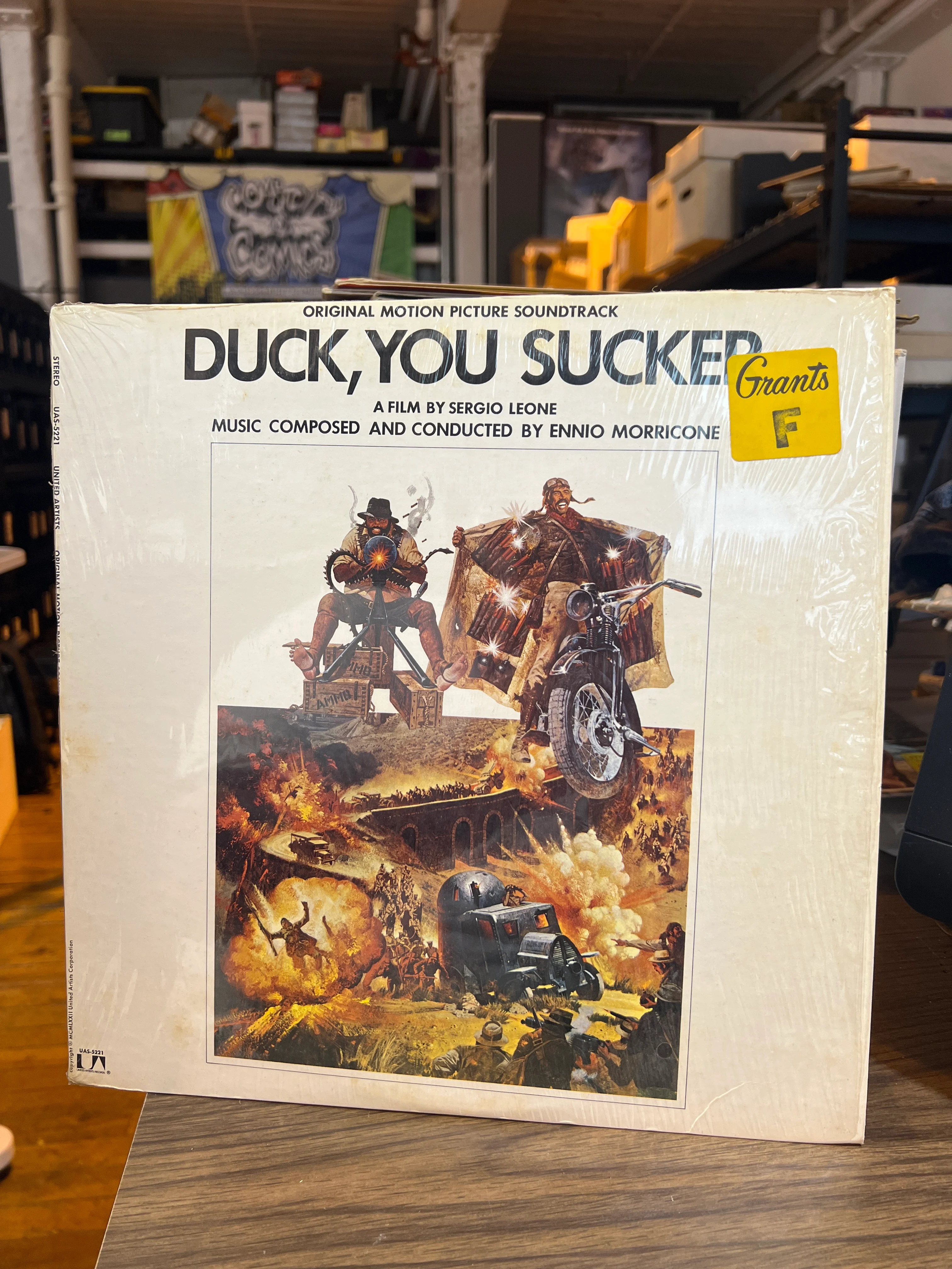 Duck, You Sucker (Ennio Morricone / Sergio Leone 1972): OST Soundtrack LP Vinyl Original Pressing