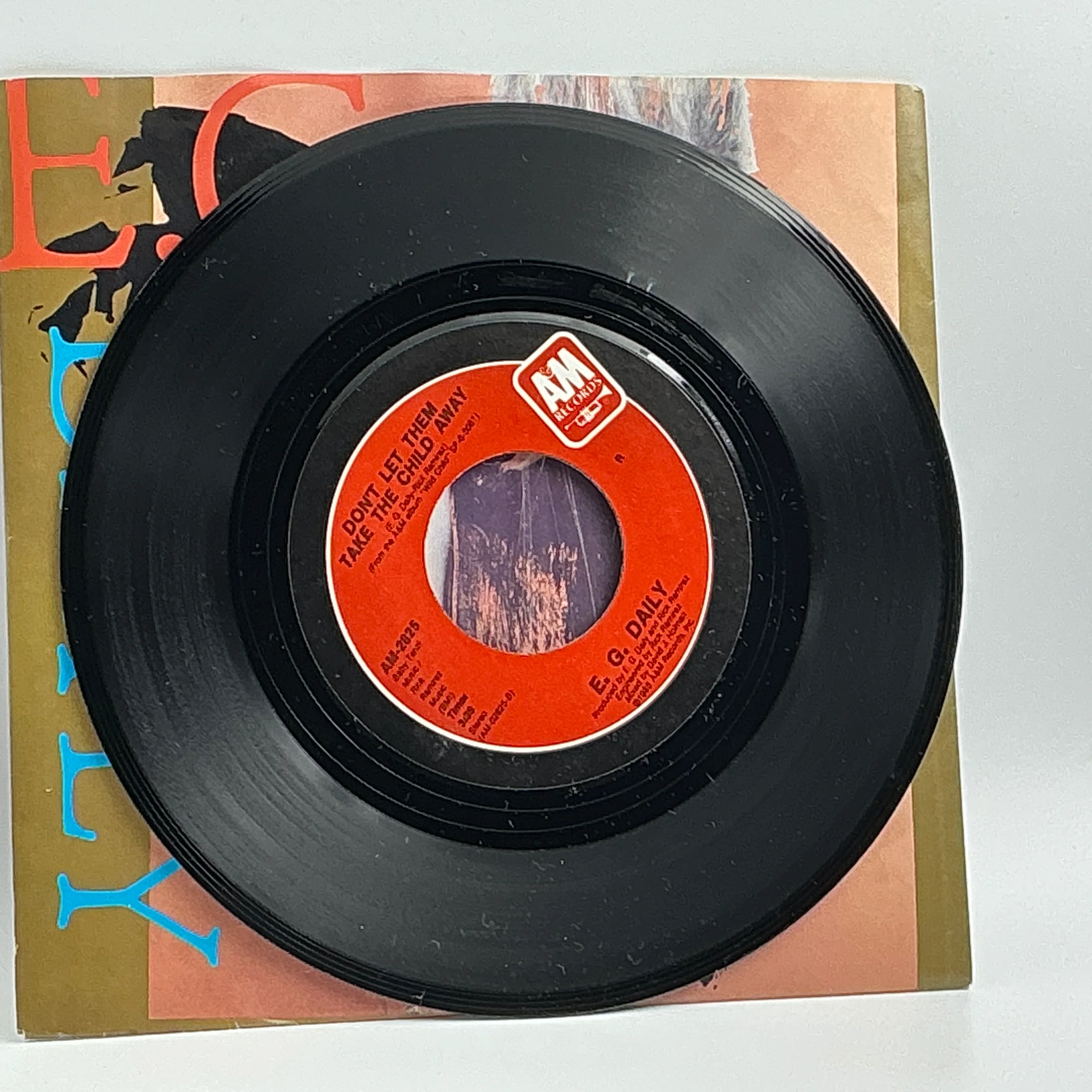 E.G. Daily : "Say It, Say It"  7" Single Vintage 45 RPM - Image 3