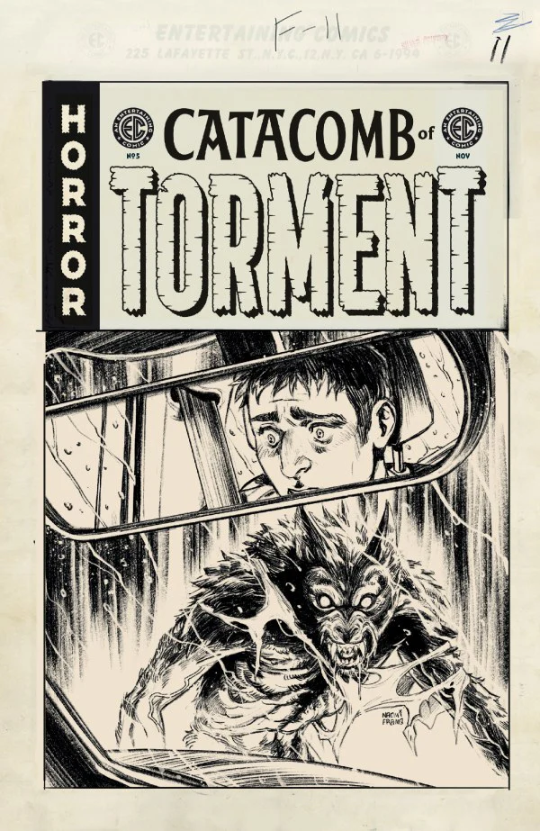 EC CATACOMB OF TORMENT #5 CVR D INC 1:20 NAOMI FRANQ B&W ARTIST EDITION VAR
