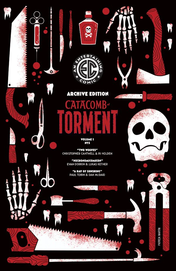 EC CATACOMB OF TORMENT #5 CVR E INC 1:50 PATRICIA MARTIN EC ARCHIVE EDITION COVER