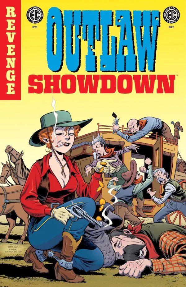 EC OUTLAW SHOWDOWN #1 CVR D INC 1:10 SHAWN MCMANUS EC HOMAGE VAR