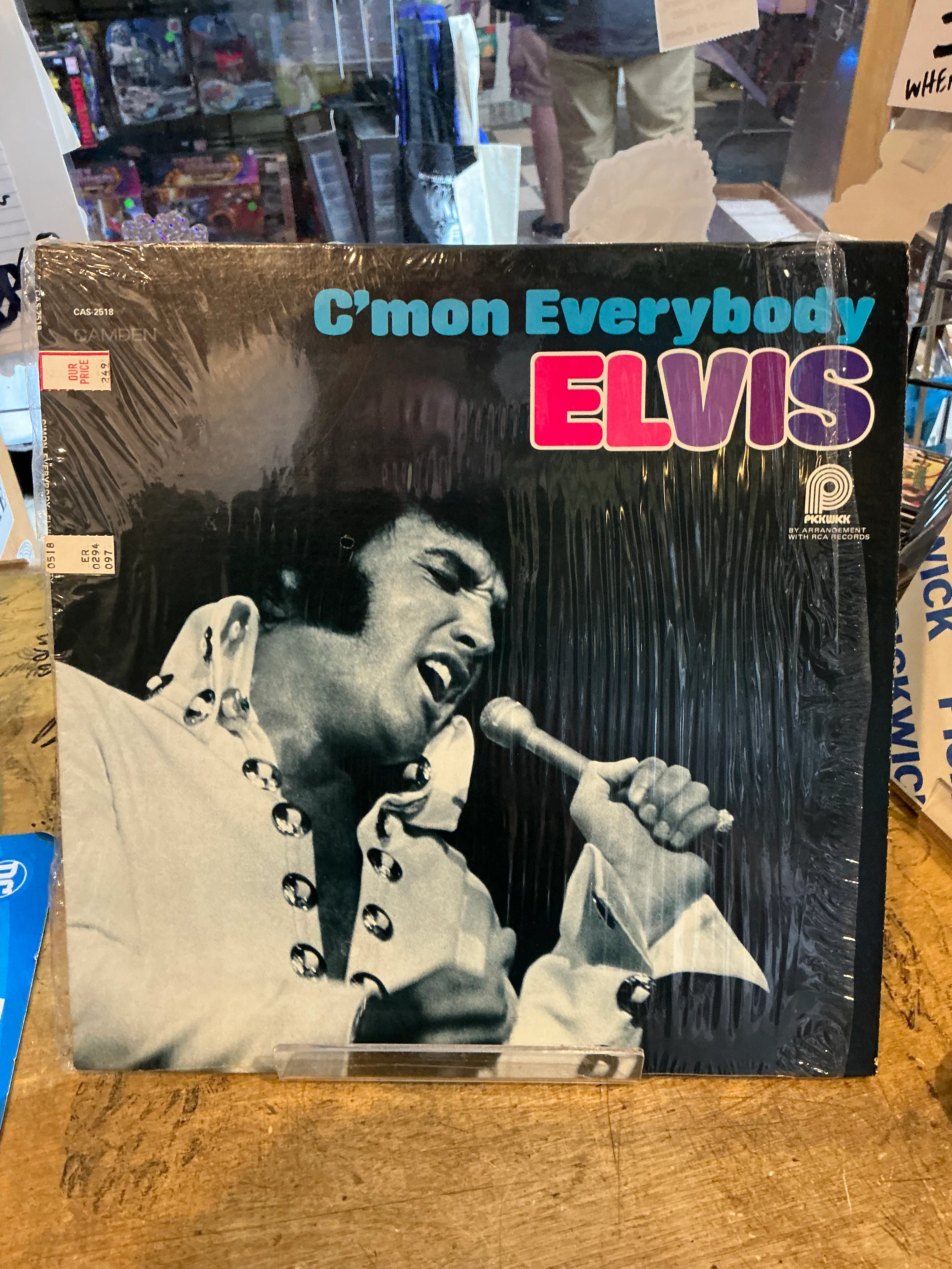 Elvis : C'Mon Everybody LP Record