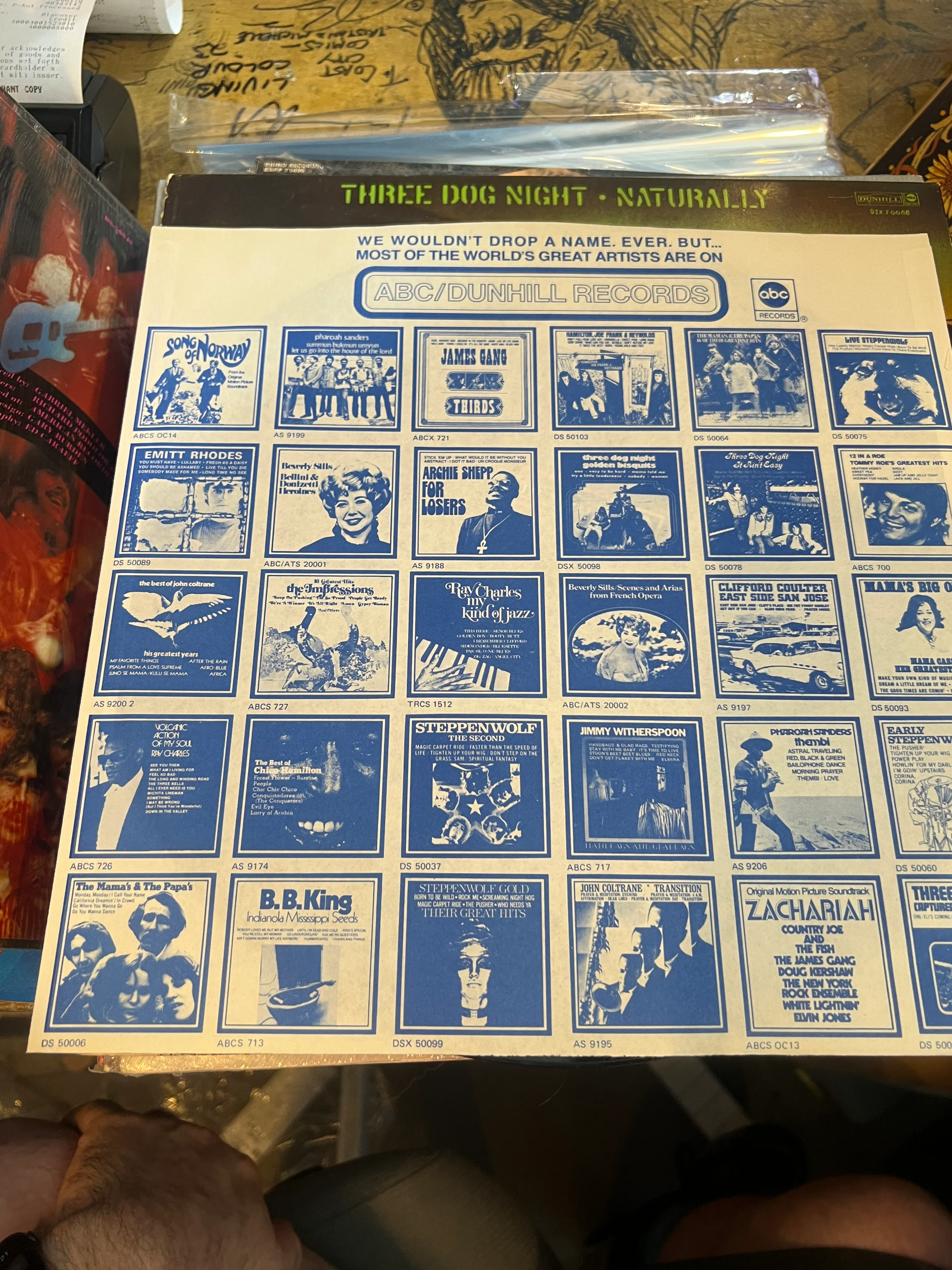Three Dog Night : "One" LP EX/NM - Image 2
