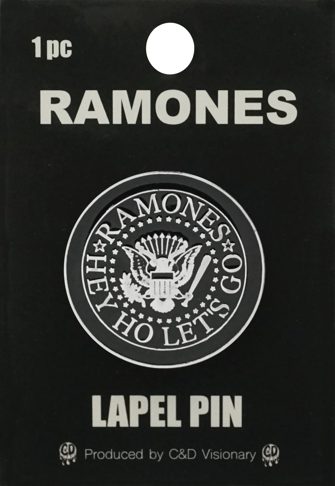 Enamel Pin: The Ramones - Hey Ho Let's Go - Image 3
