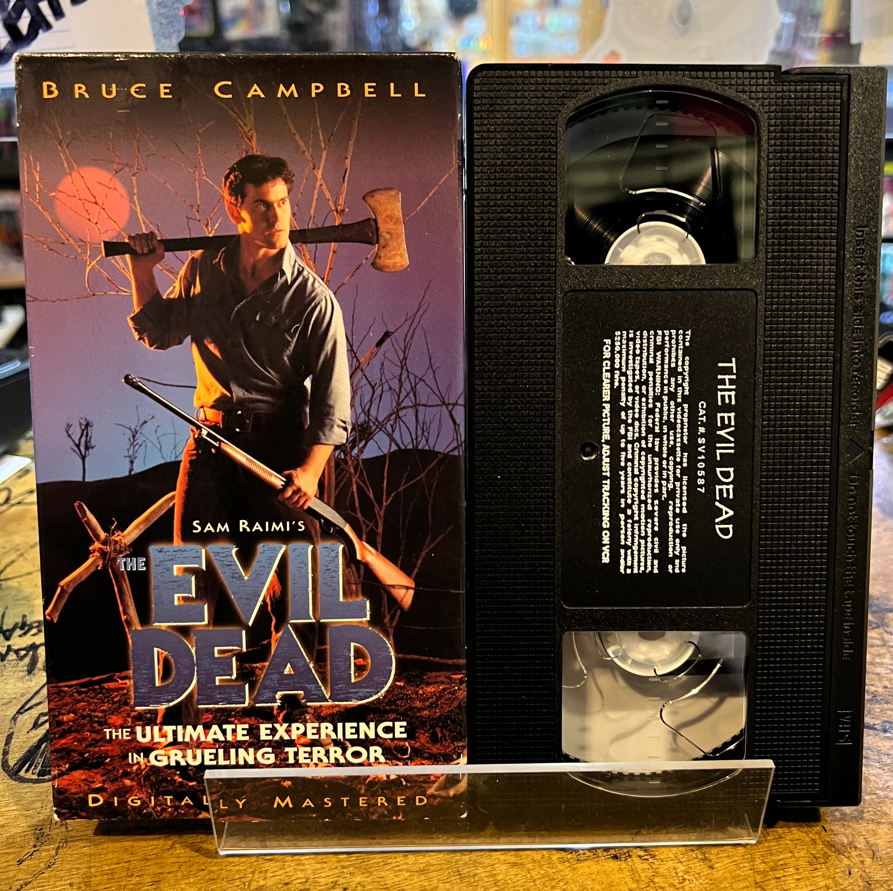 Evil Dead (Anchor Bay Edition) VHS