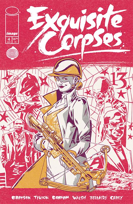 EXQUISITE CORPSES #4 CVR C MICHAEL WALSH POLYBAGGED & PLAYING CARD VAR (MR)