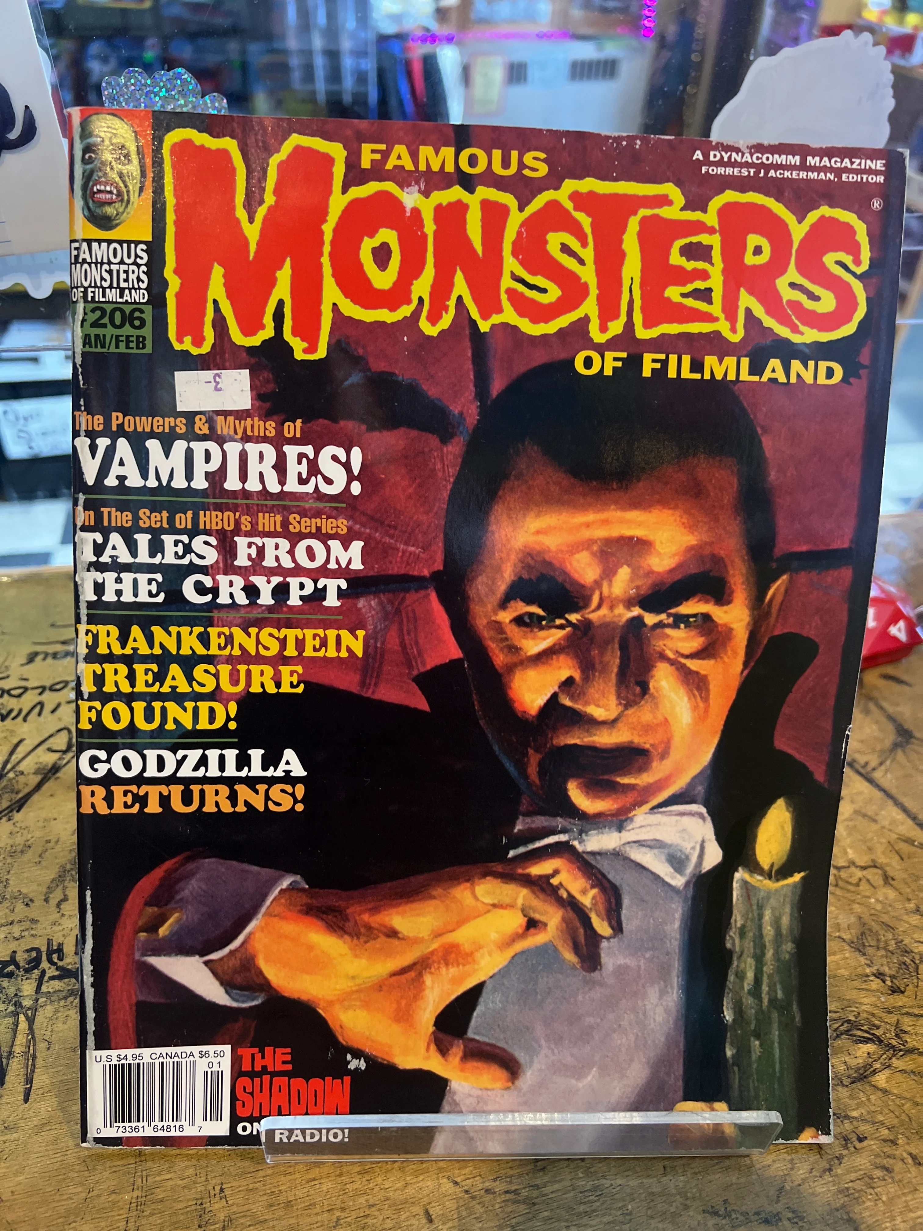 FAMOUS MONSTERS OF FILMLAND #206