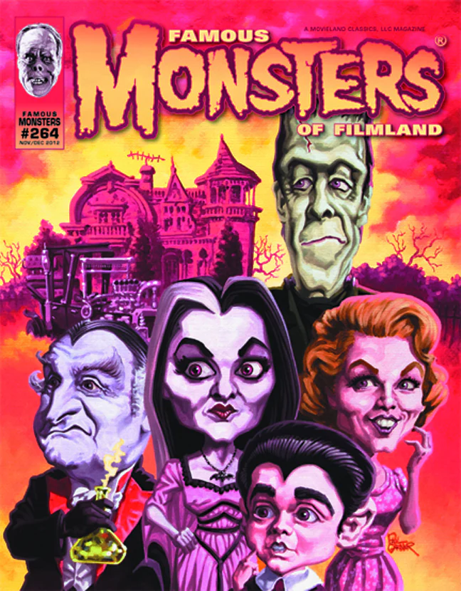 FAMOUS MONSTERS OF FILMLAND #264 Newsstand Munsters Cover