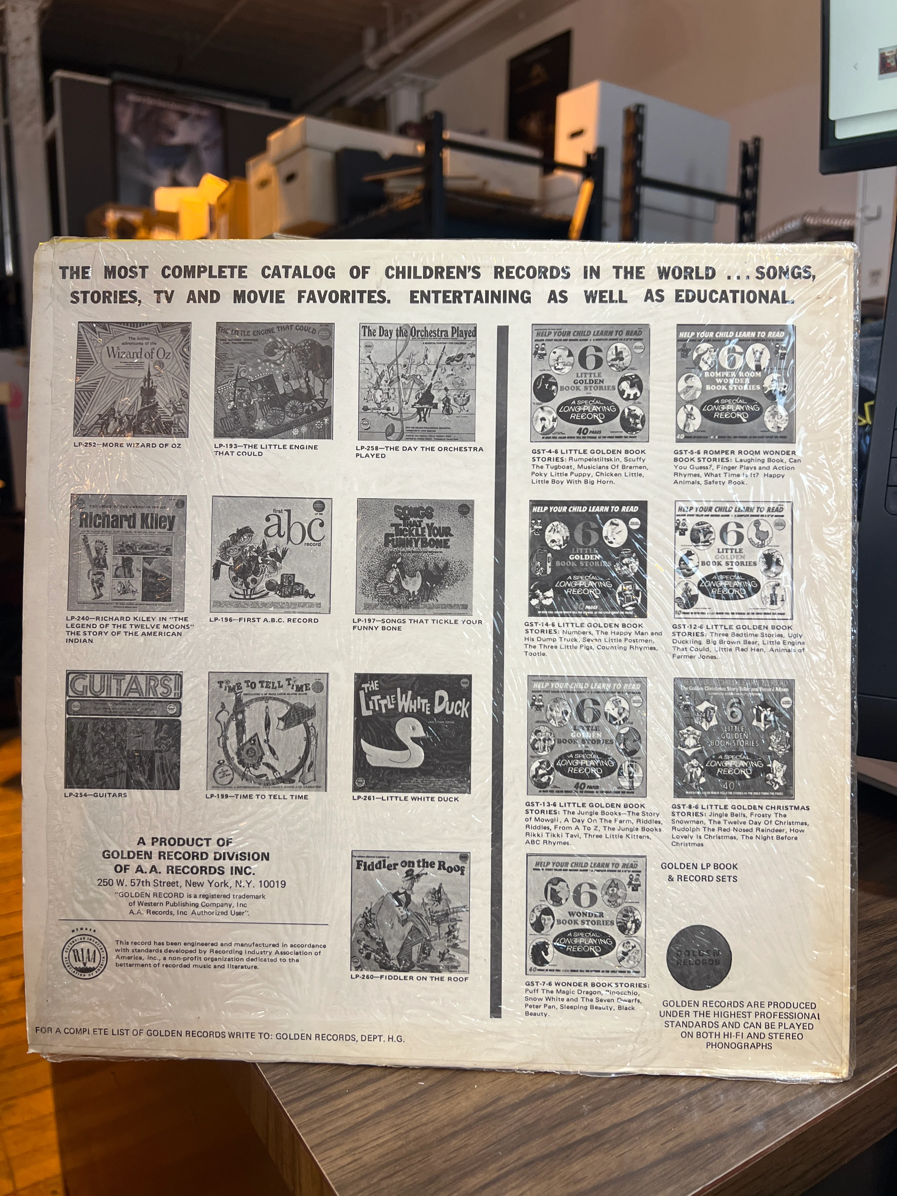Famous Monsters Speak : LP Wonderland Records AR-3 1963 - Image 2