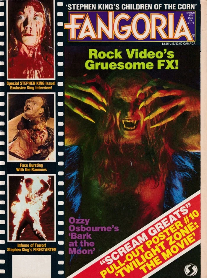 Fangoria #35 Ozzy / Stephen King Interview / Ramones