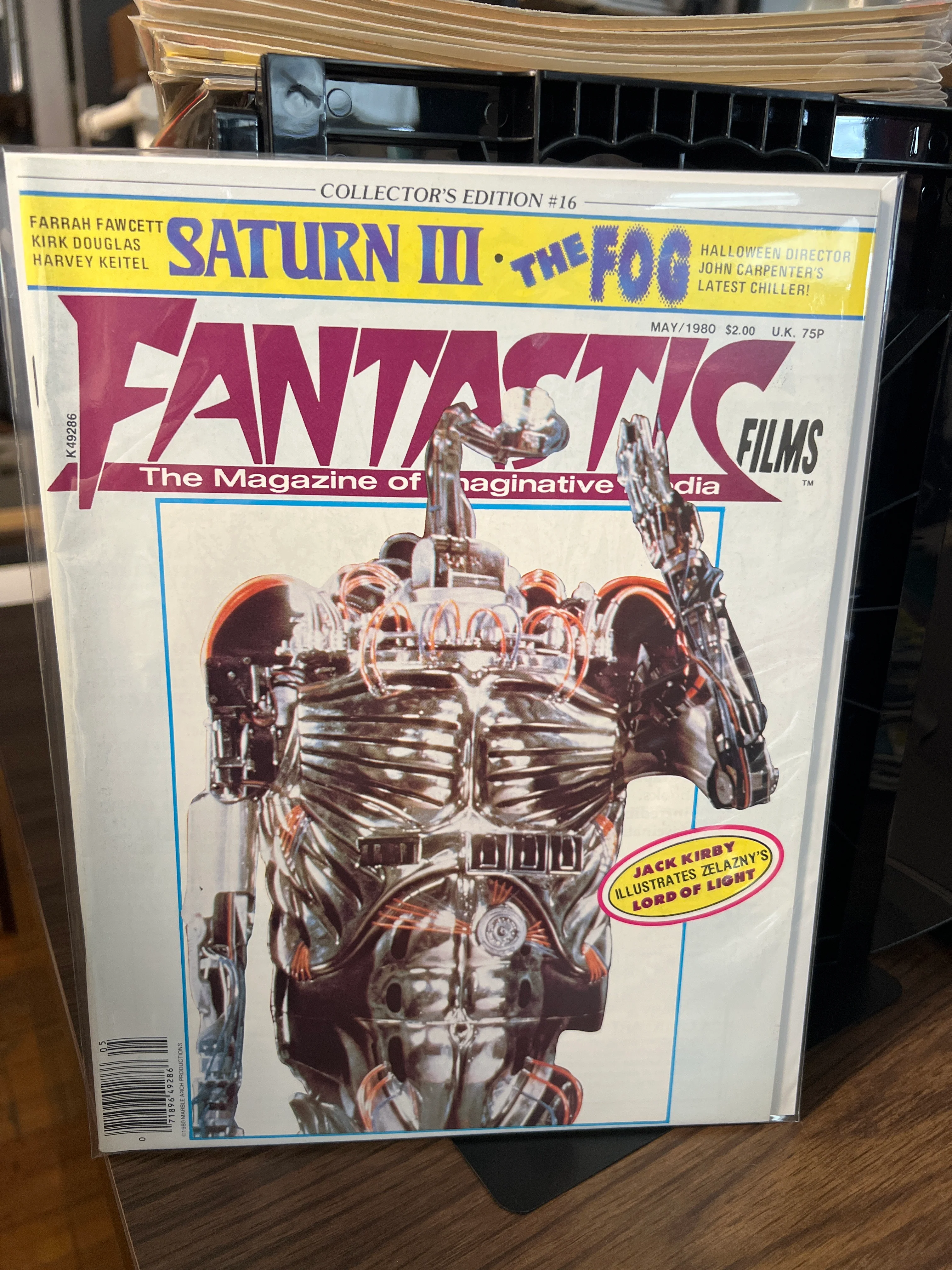 Fantastic Films #16 (1980) Saturn 3 / The Fog